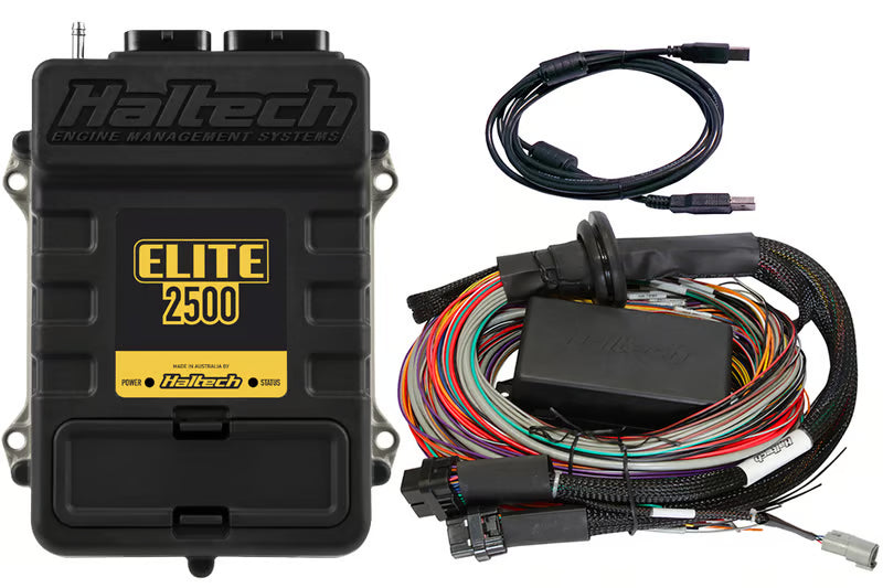 HT-151304 Elite 2500 + Premium Universal Wire-in Harness Kit Length: 2.5m (8')