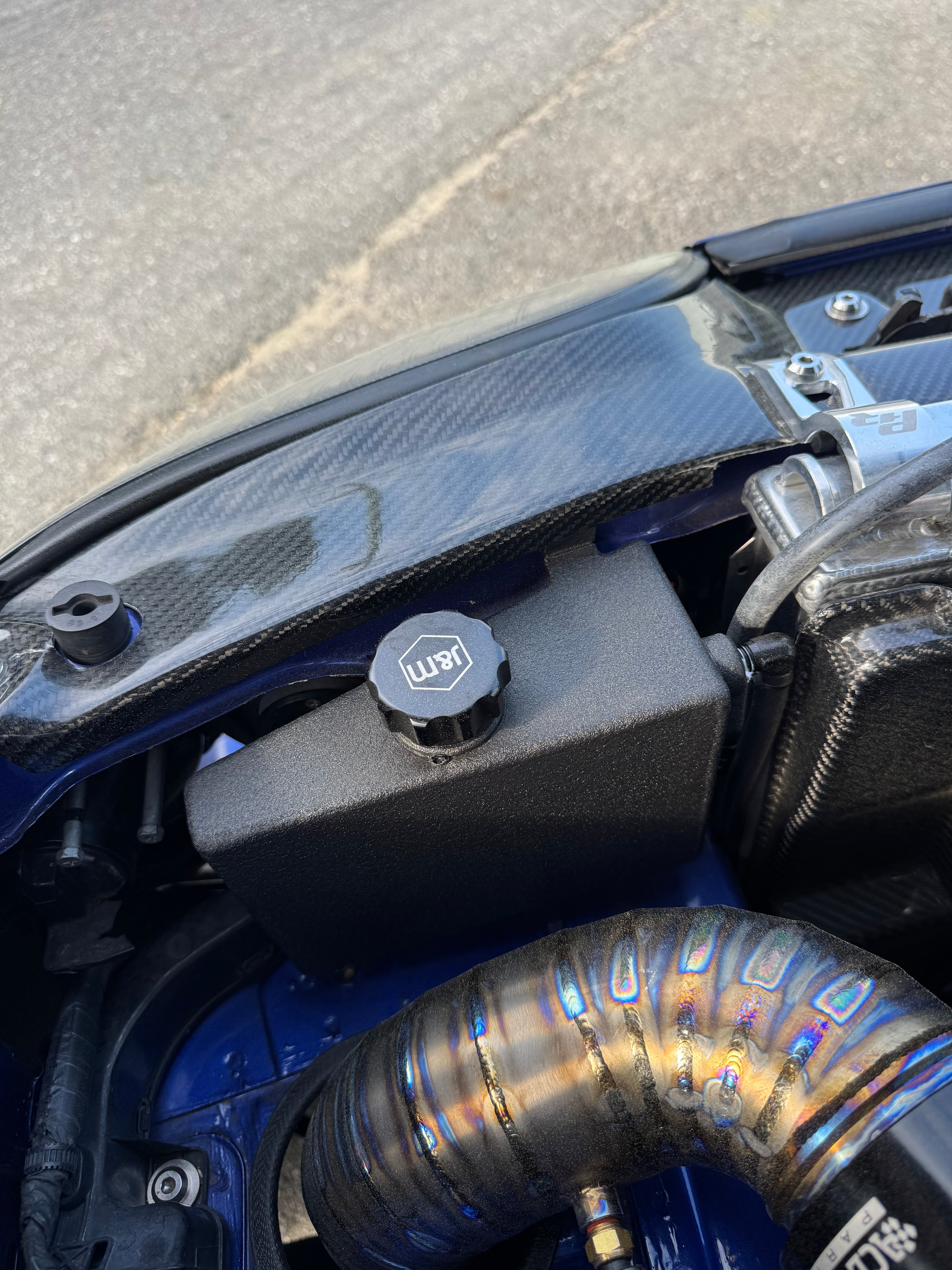 J&M Supra Coolant Overflow Tank